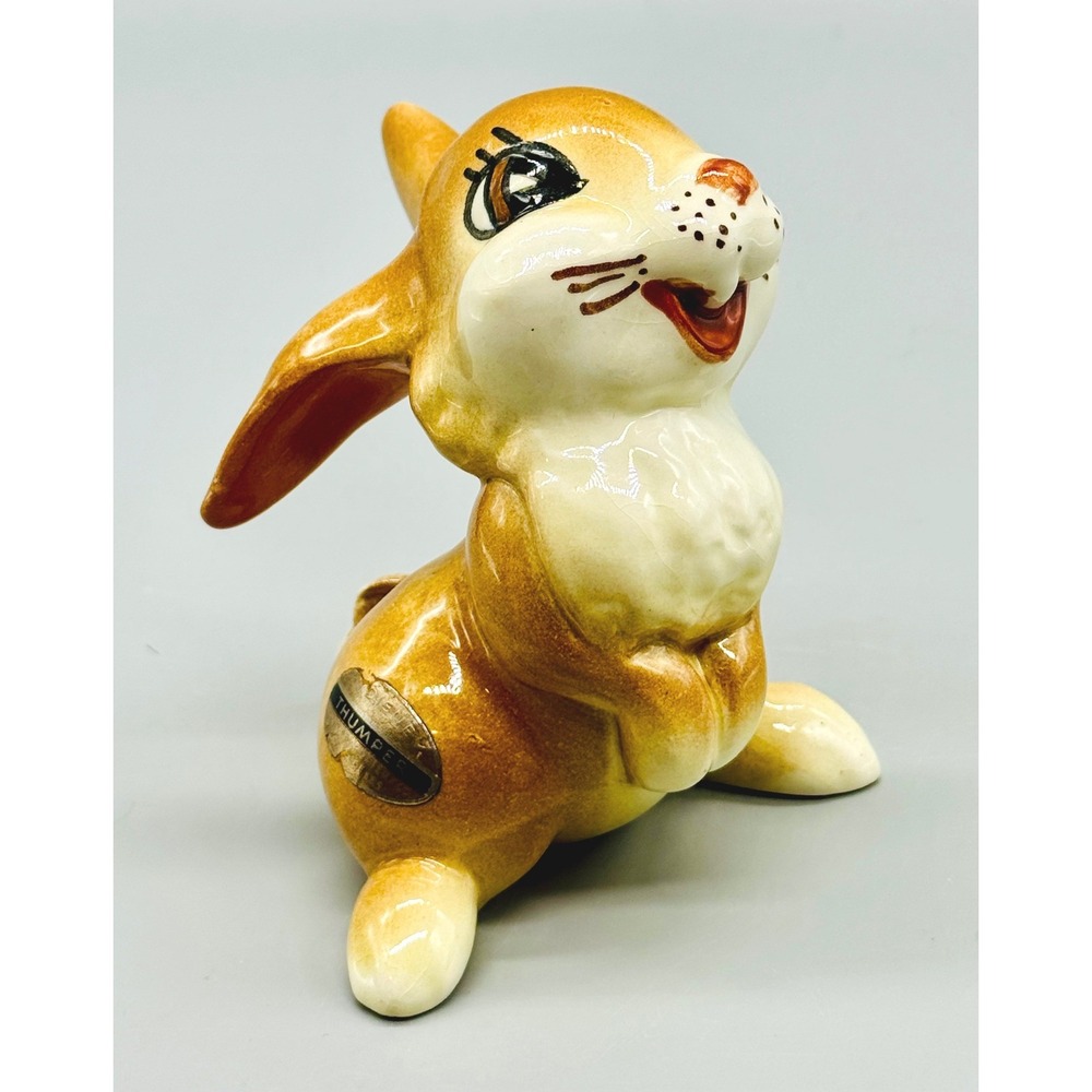 Disney Thumper Figurine Evan Shaw American Pottery Bambi 4 inch 1940s